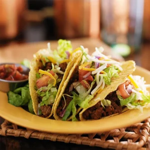 Chicken Crispy Taco Menü