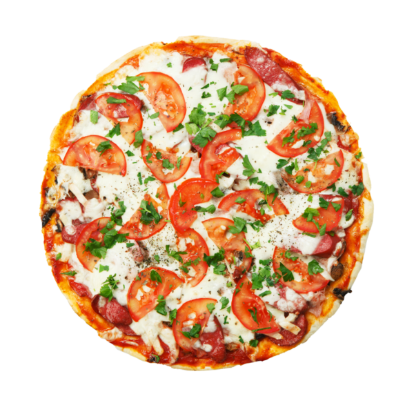 Bei Pizza immer das Bild verwenden